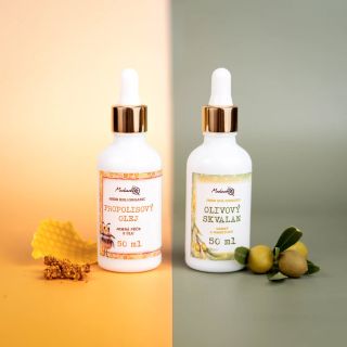 NOVINKY 🐝🫒 S velkou radostí vám představujeme dvě novinky z naší vlastní dílny 😍 Propolisový olej - bio propolis jsme na...