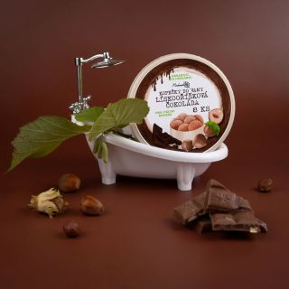 Nové kopečky do vany Lískooříšková čokoláda 🍫 Voňavé kopečky z pravého bio kakaového másla, lískooříškového oleje a...